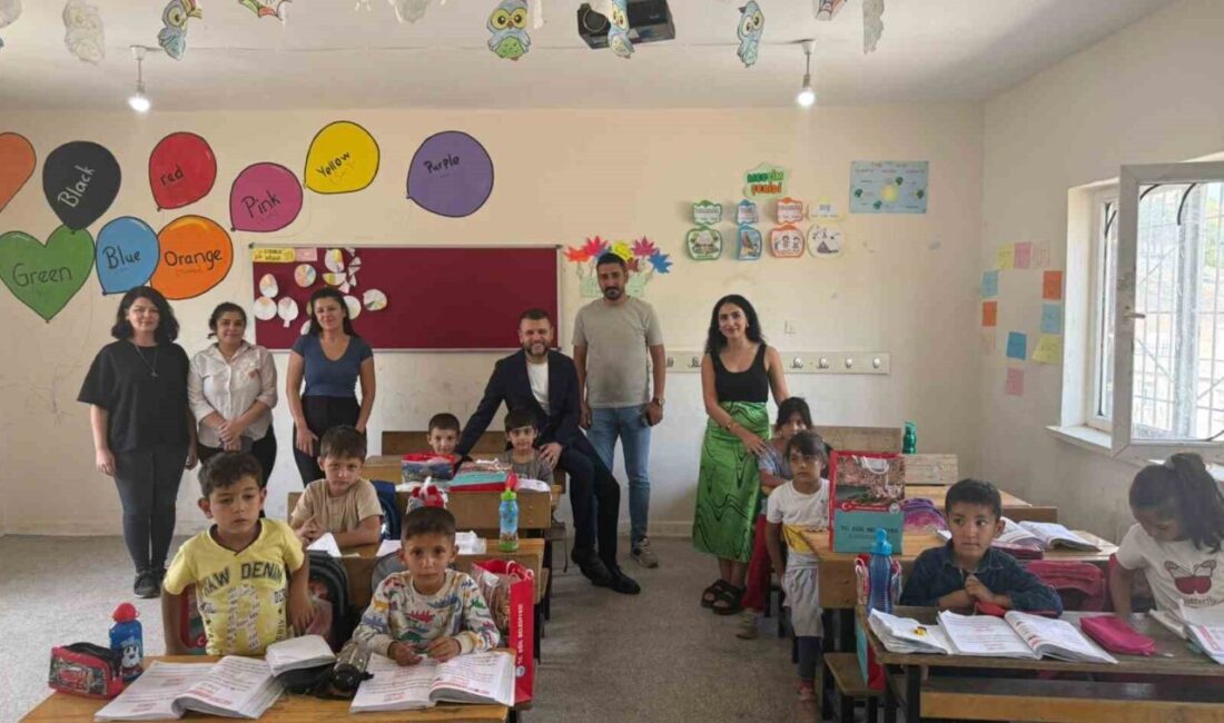 Diyarbakır'ın Eğil Belediye Başkanı Fırat Seydaoğlu, Kalkan Mahallesi, Beysu İlkokulu