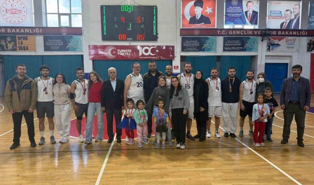 Düzce'de 11-12 Ekim 2025 tarihlerinde düzenlenen Kamu Spor Oyunları 3x3