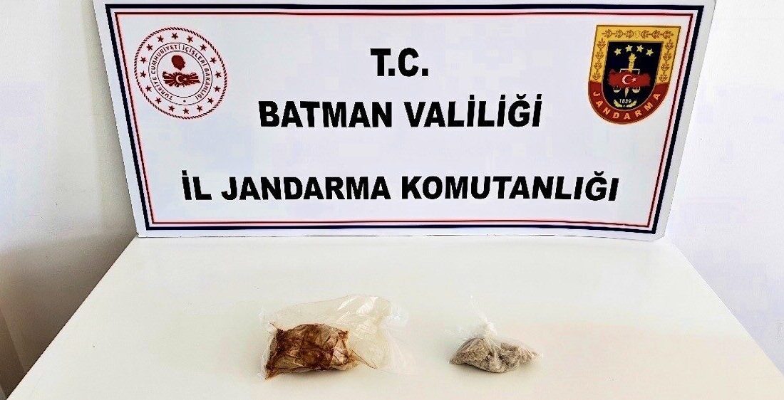 Batman İl Jandarma Komutanlığı tarafından gerçekleştirilen operasyonda, M.İ. isimli şahıstan