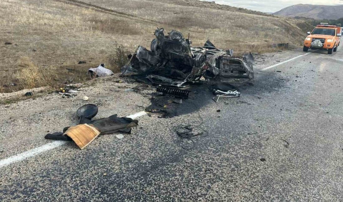 Bayburt'ta sabah saatlerinde meydana gelen trafik kazasında direksiyon hakimiyetini kaybeden