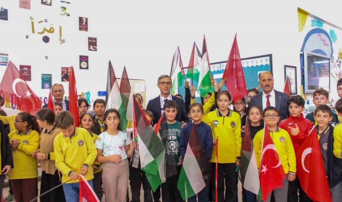 Bayburt'taki okullar, Filistin halkına destek amacıyla çeşitli etkinlikler düzenleyerek dayanışma
