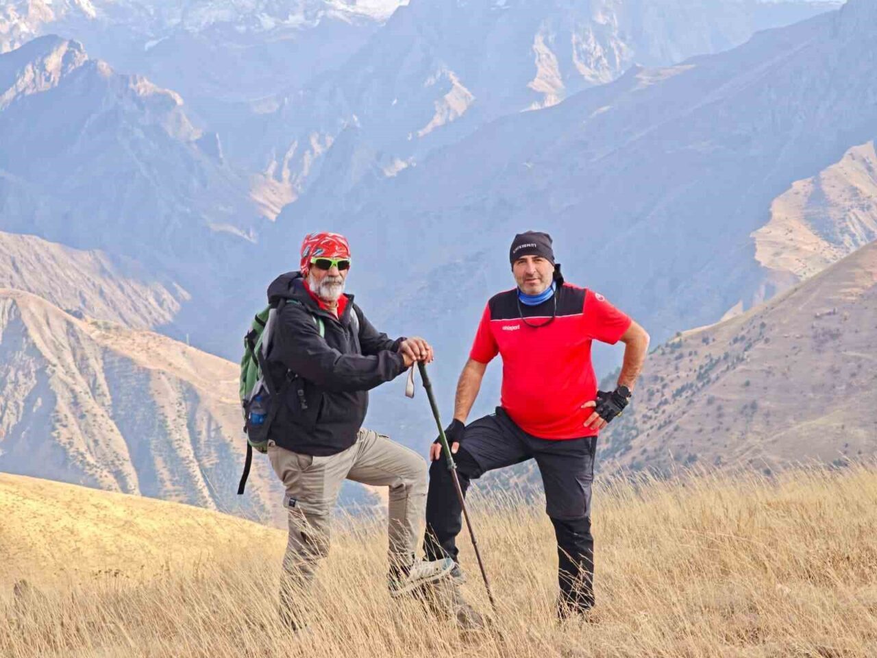 Hakkari'de Türkiye Dağcılık Federasyonu ve CİSAD öncülüğünde düzenlenen 30 kilometrelik