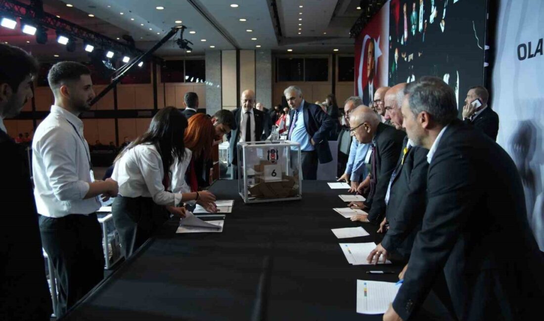 Beşiktaş’ın olağan divan kurulu başkanlık seçimi Lütfi Kırdar Kongre ve