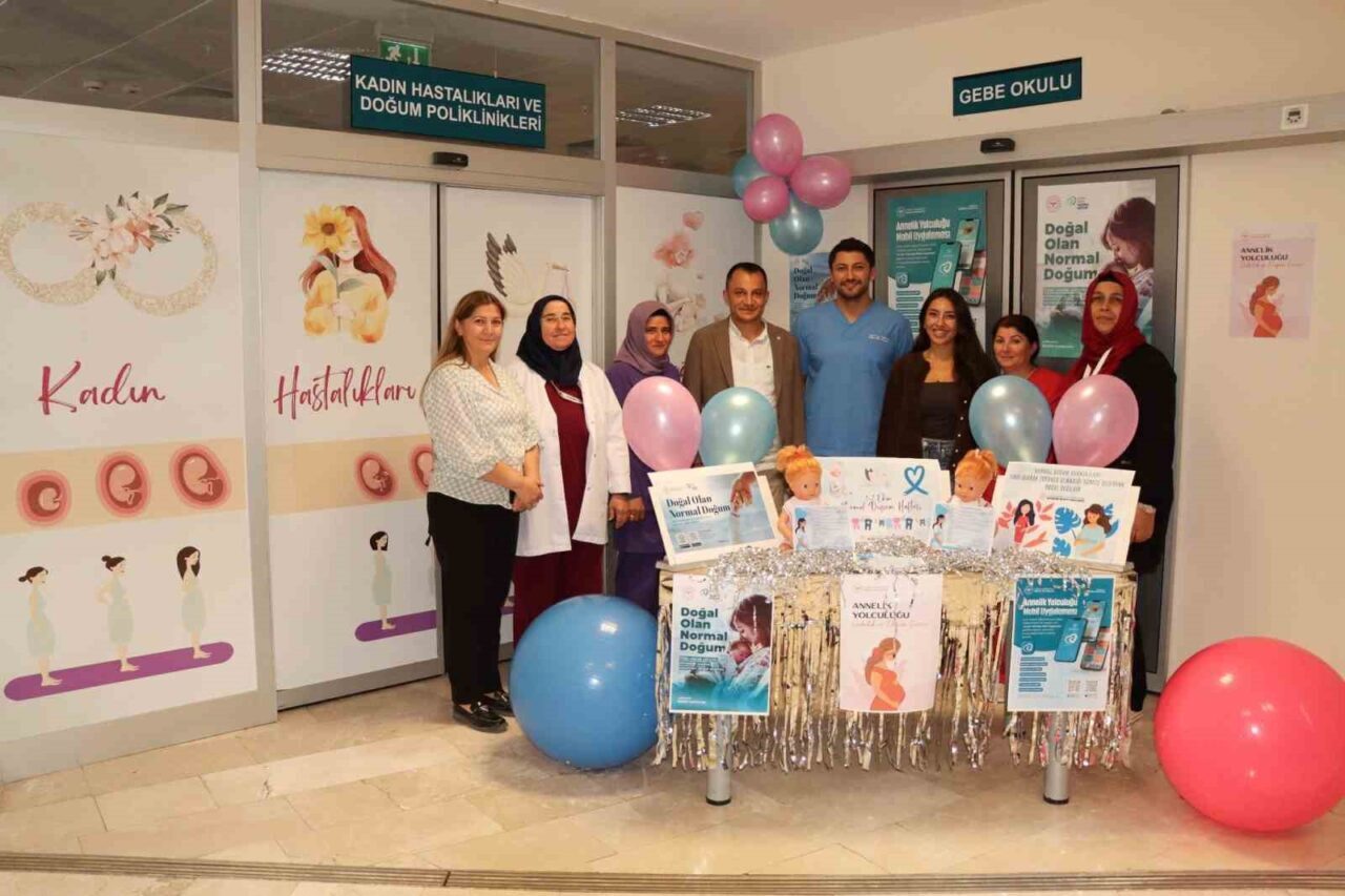 Beyşehir’de Normal Doğum Haftası Etkinlikleri ile Anne Adayları Bilgilendirildi