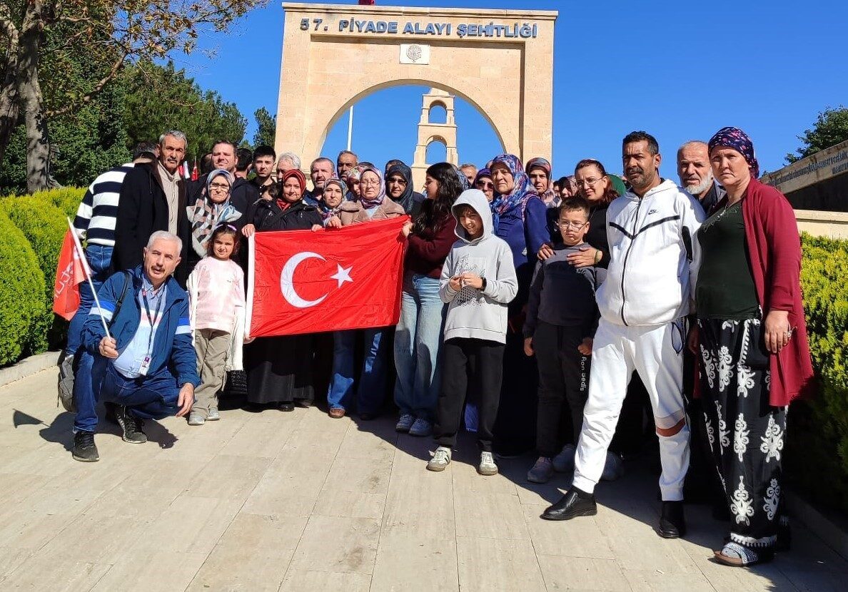 Konya'nın Beyşehir ilçesinde şehit yakınları ve gaziler için düzenlenen gezi,