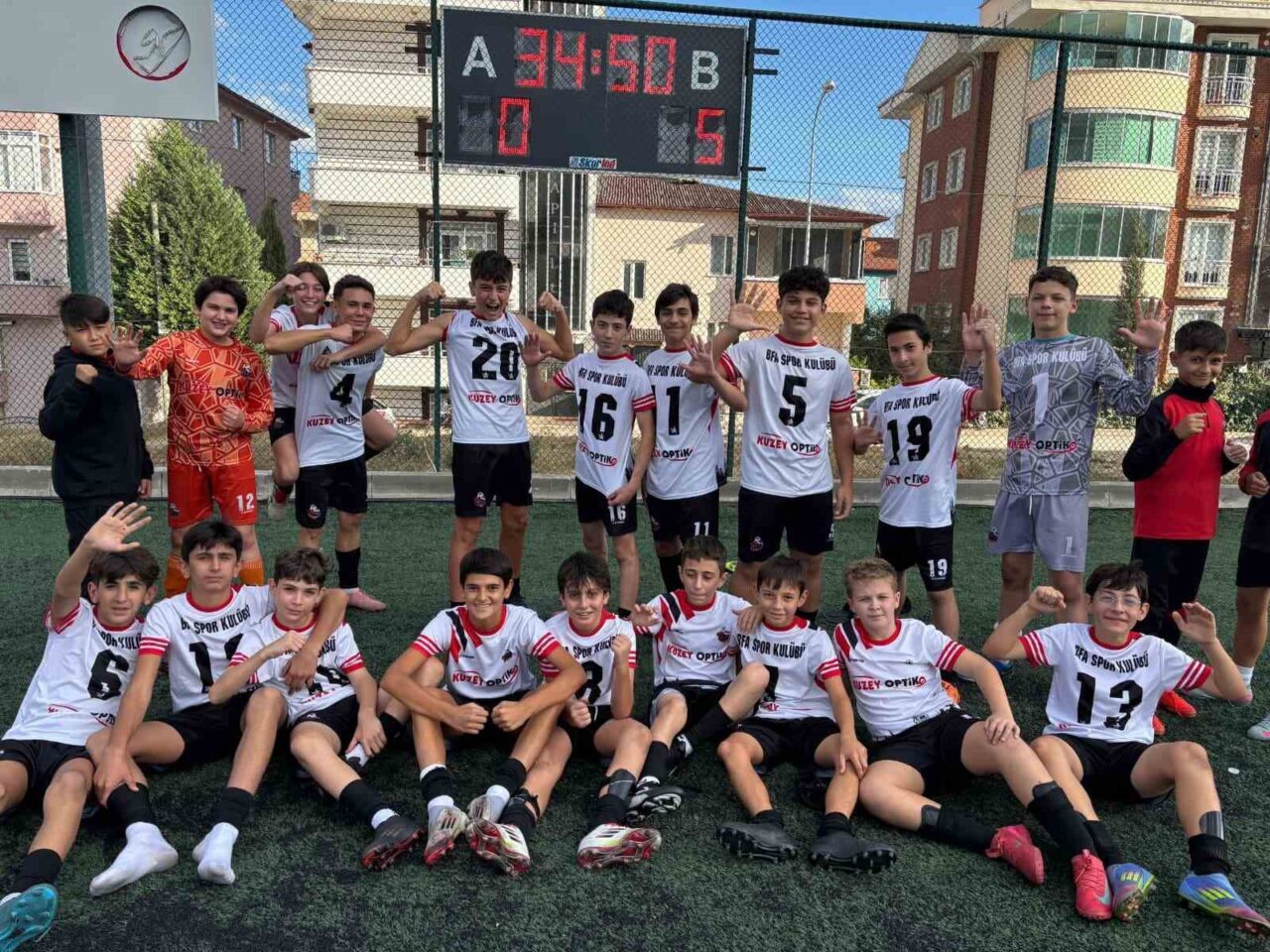 Bilecik U14 Gençler Ligi’nin ilk haftasında 36 gol atıldı. Bilecik