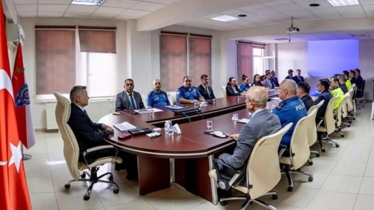 Bilecik İl Emniyet Müdürü Gökalp Şener, İl Emniyet Müdür Yardımcıları