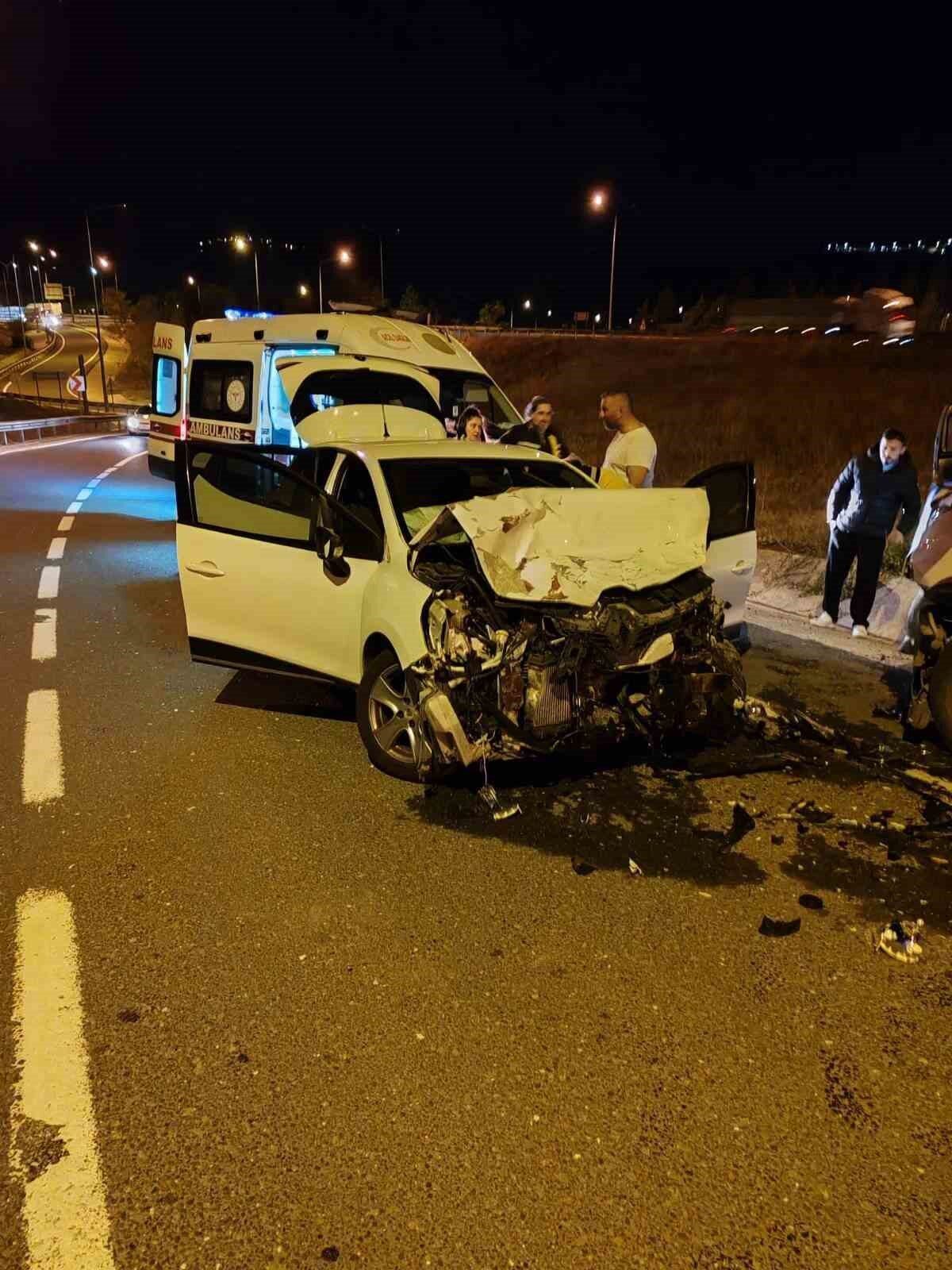Bilecik’te iki aracın kafa kafaya çarpışması sonucu Melih T. ve