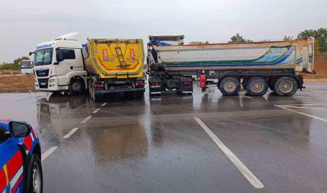 Bilecik'te iki tırın çarpışması sonucu meydana gelen kazada Abdulsamet H.