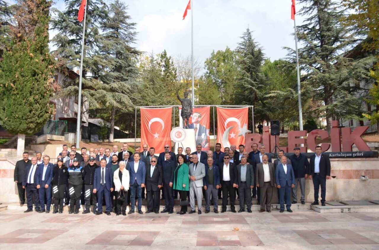 Bilecik Muhtarlar Derneği Başkanı İlhami Çınar, Muhtarlar Günü etkinliğinde muhtarların