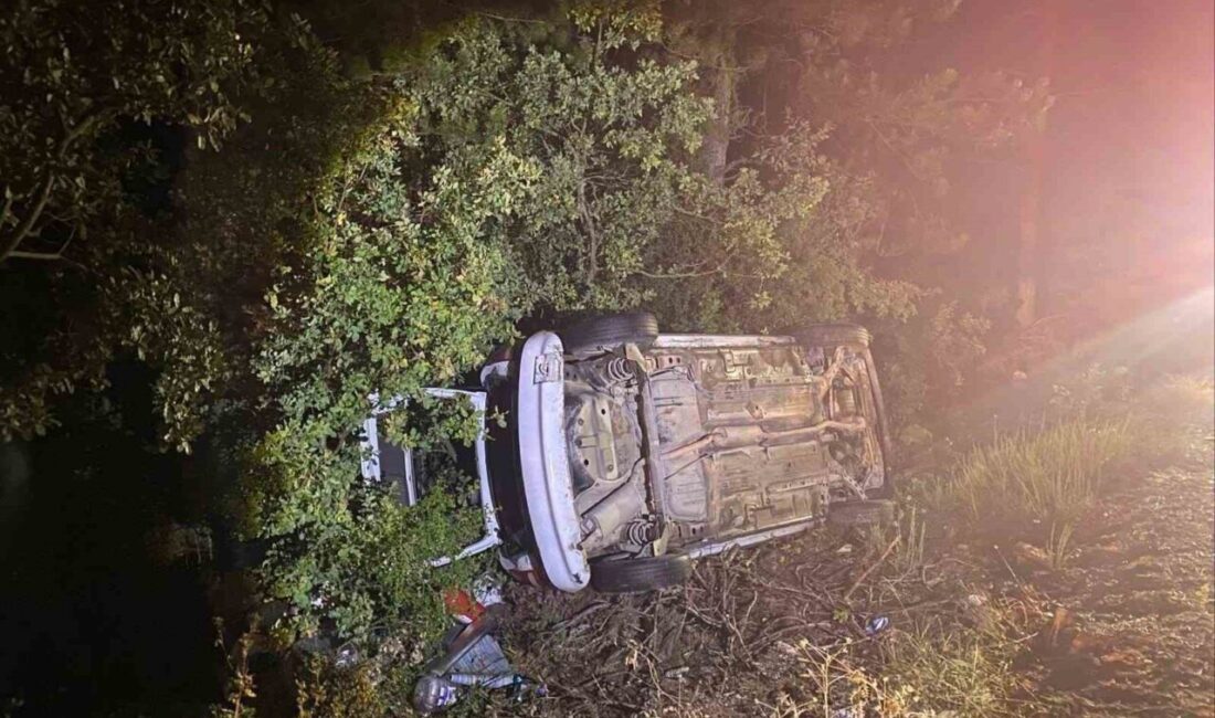 Bilecik’te Yağış Nedeniyle Kontrolden Çıkan Otomobilin Şarampole Uçması Sonucu Üç Kişi Yaralandı Bilecik'te yağış nedeniyle sürücüsü Sefa G. kontrolünü kaybedip şarampole uçan