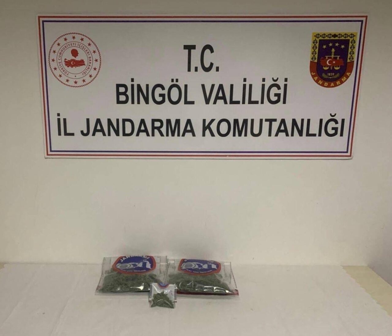 Bingöl’de jandarma, 17-24 Ekim 2025 tarihleri arasında kaçakçılık ve narkotik