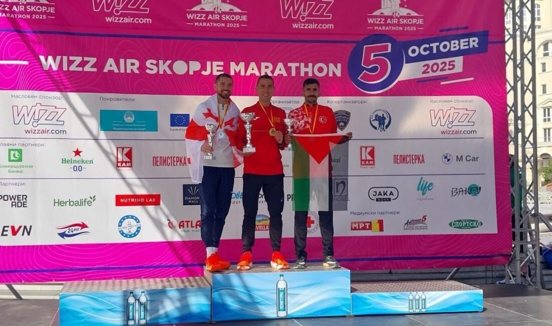 12 Bingölspor'un milli sporcusu Yavuz Ağralı, Balkan Maraton Şampiyonası'nda 42,2
