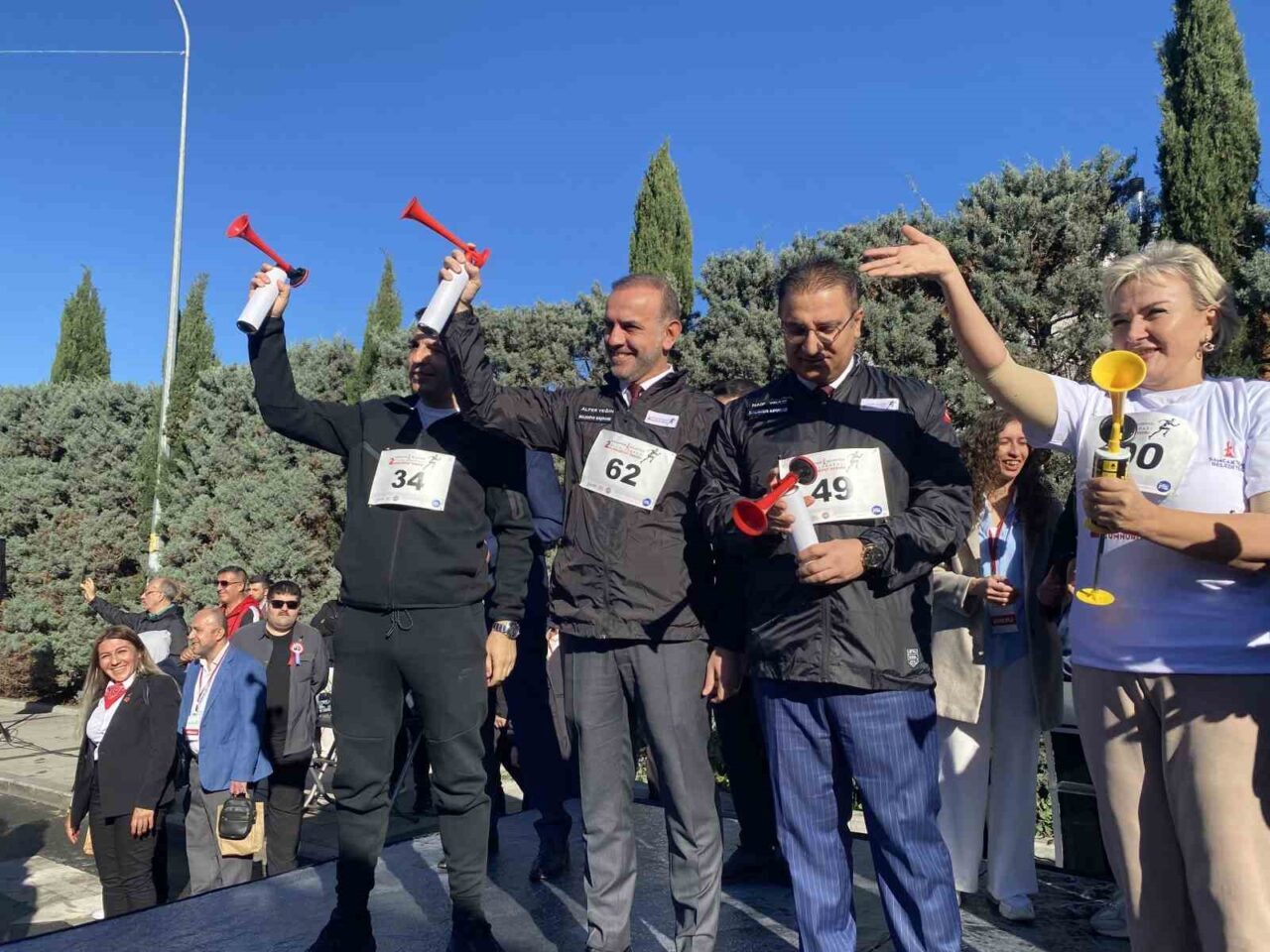 İstanbul Sancaktepe'de gerçekleştirilen 2. Uluslararası Sancaktepe Cumhuriyet Koşusu, Cumhuriyet Bayramı