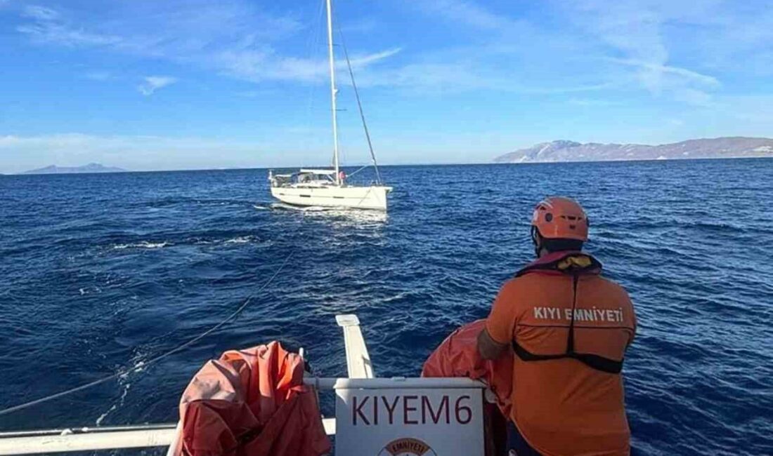 Bodrum açıklarında arıza yapan yelkenli tekne Kıyı Emniyet ekipleri tarafından kurtarıldı Muğla'nın Bodrum ilçesi açıklarında makine arızası nedeniyle sürüklenen 17 metrelik