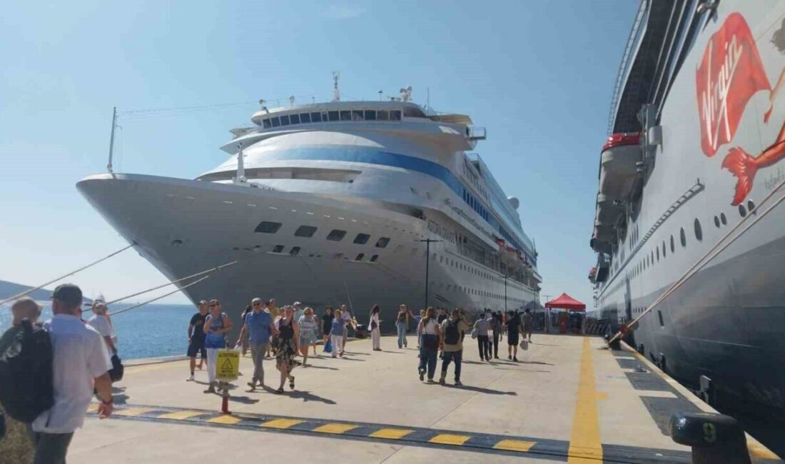 Bodrum, "Resilient Lady" ve "Astoria Grande" isimli iki yolcu gemisiyle