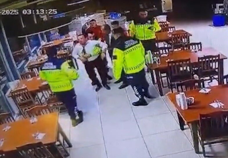 Bolu'daki bir dinlenme tesisinde yemek yerken boğulma tehlikesi geçiren bir