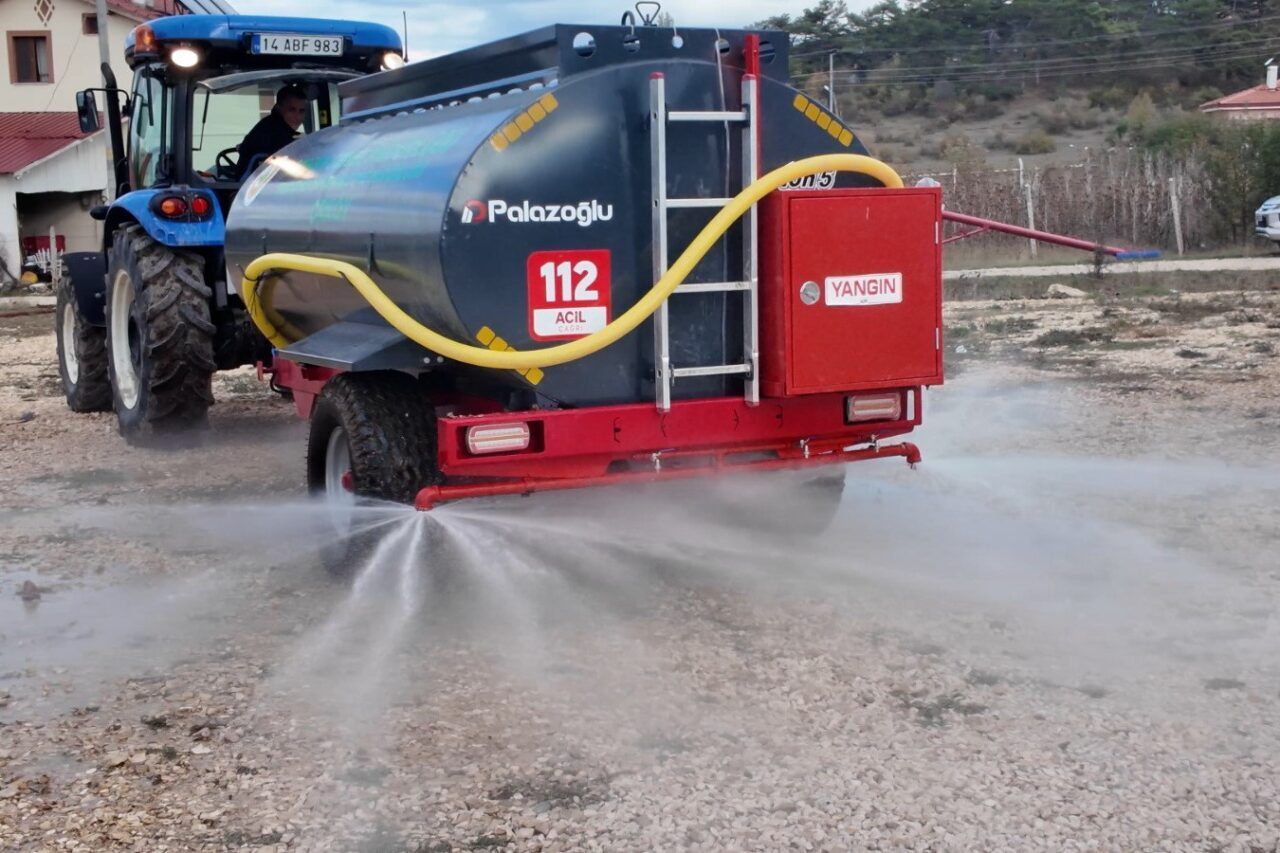 Bolu'nun Mudurnu ilçesinde, kırsal alandaki yangınlara müdahale için 18 köylüye