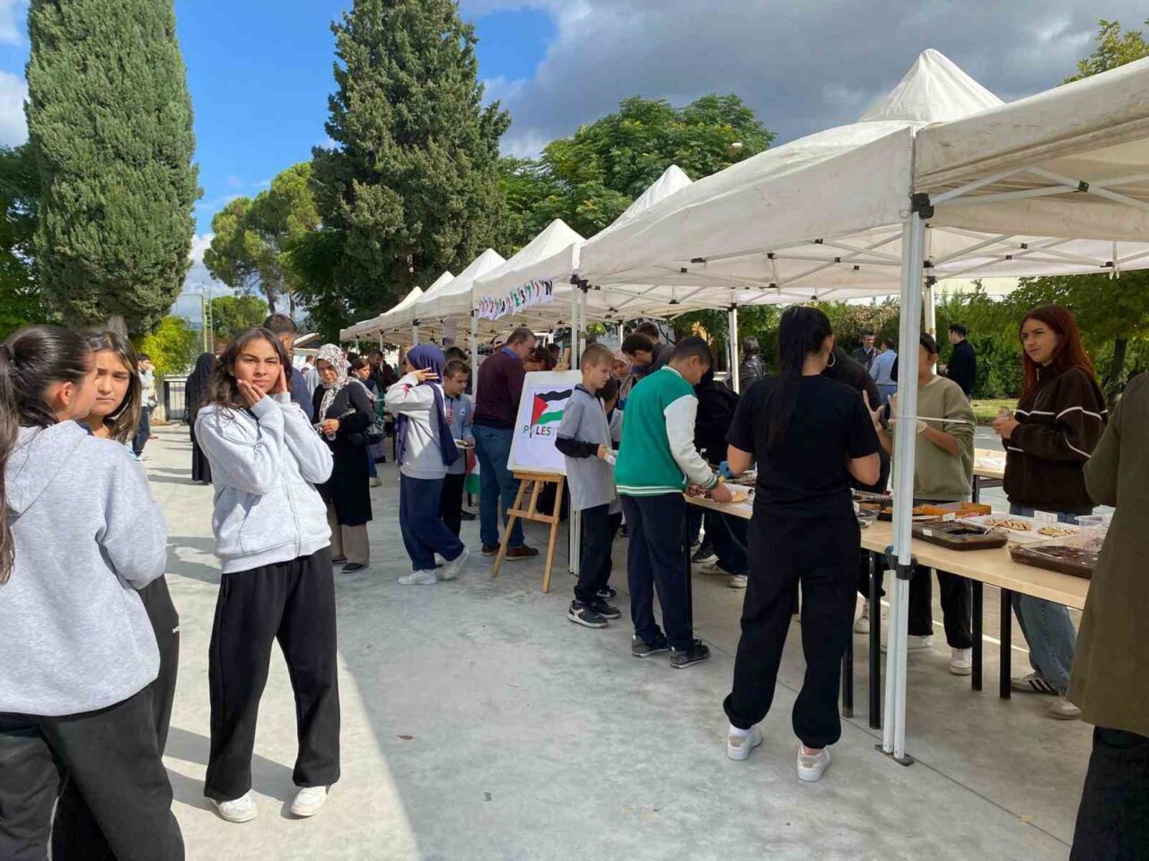 Bozkurt Anadolu İmam Hatip Lisesi öğrencileri, Gazze’ye destek amacıyla anlamlı