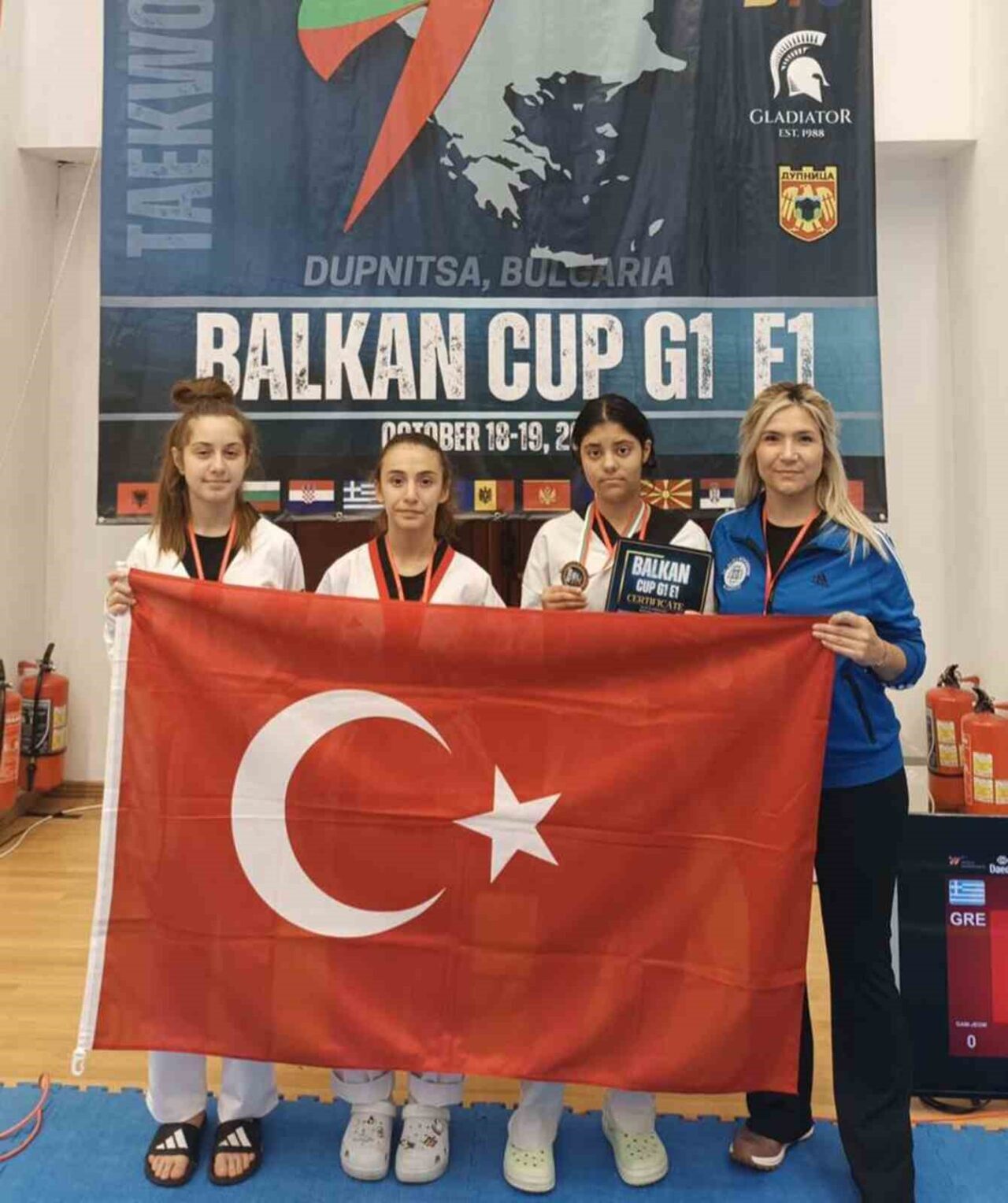 Muğla Büyükşehir Belediyesi Spor Kulübü, Bulgaristan'daki Balkan Kupası'nda Zeynep Durmaz'ın