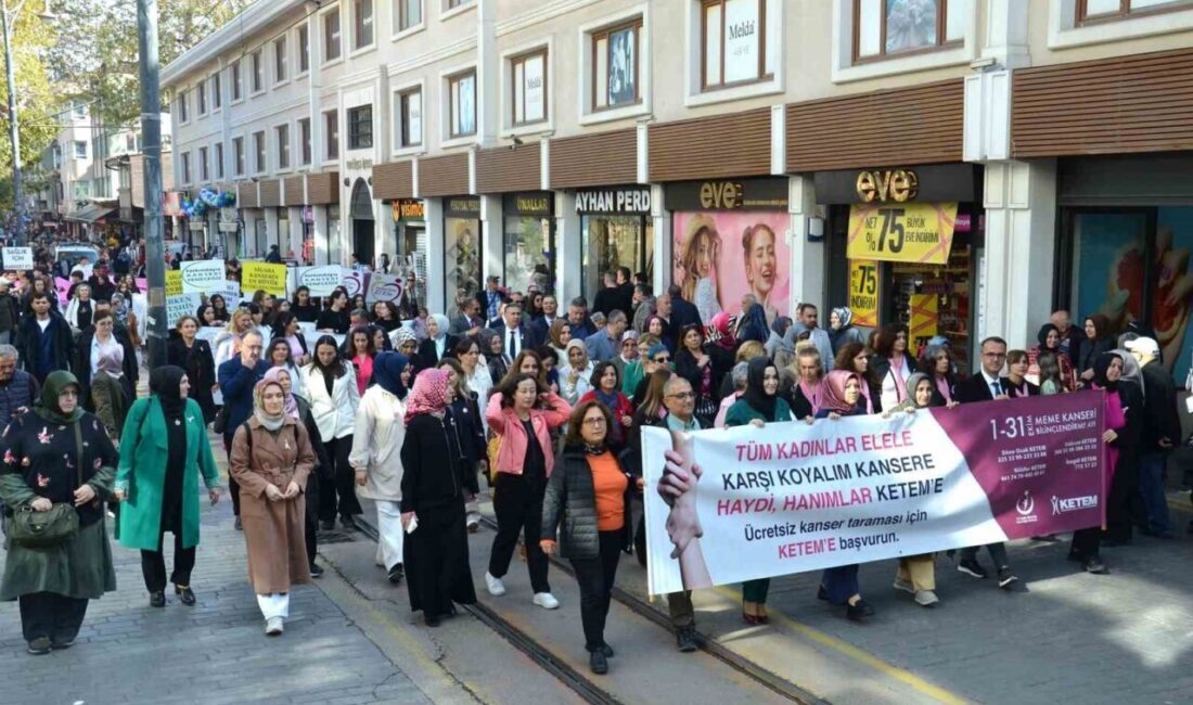 Bursa İl Sağlık Müdürlüğü, meme kanserinde erken teşhisin önemine dikkat