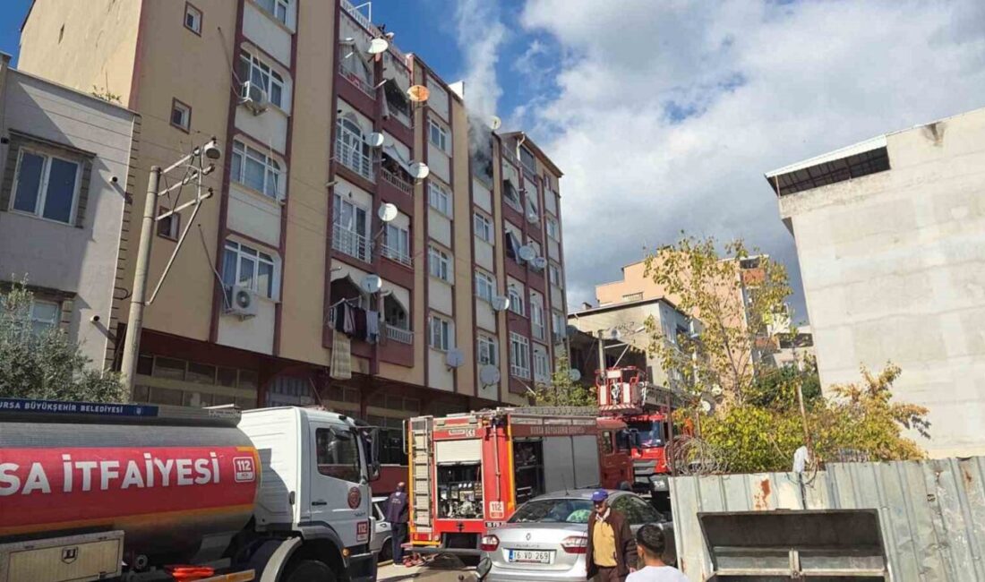 Bursa'nın Orhangazi ilçesinde, Arapzade Mahallesi'nde bulunan 6 katlı Yazıcıoğlu Apartmanı'nın