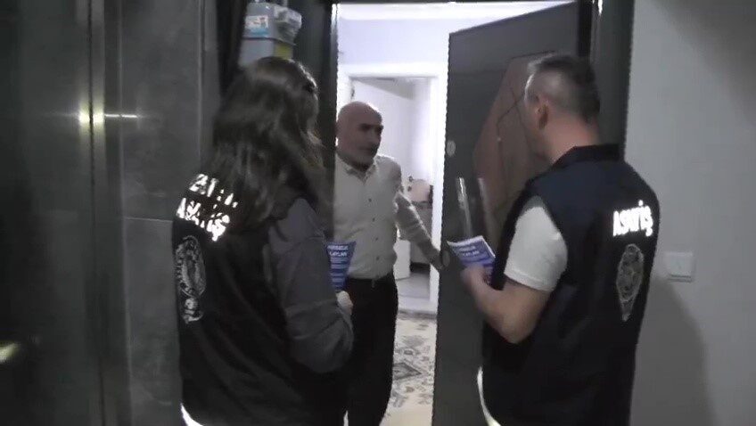 Kestel’de Polis Ekiplerince Halkı Hırsızlık Konusunda Bilinçlendirme Çalışmaları Yapıldı