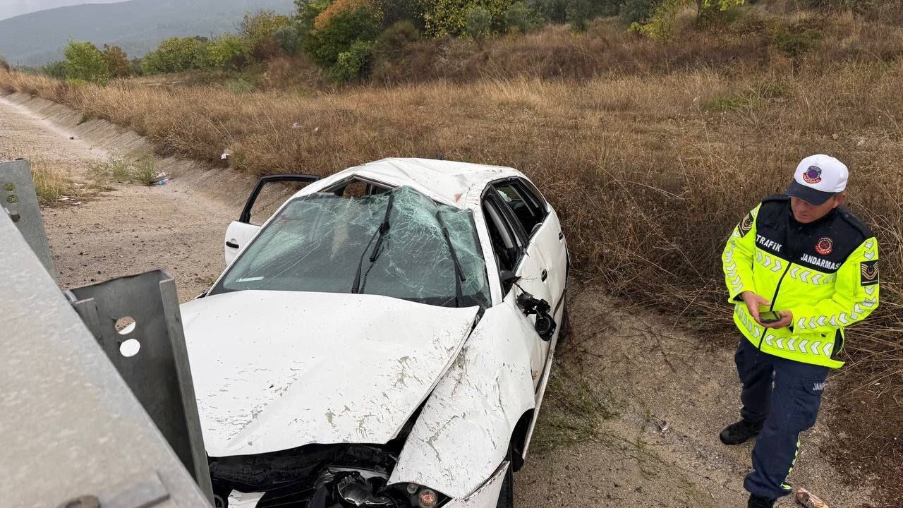 Bursa'nın İznik ilçesinde meydana gelen trafik kazasında, 29 yaşındaki Yunus