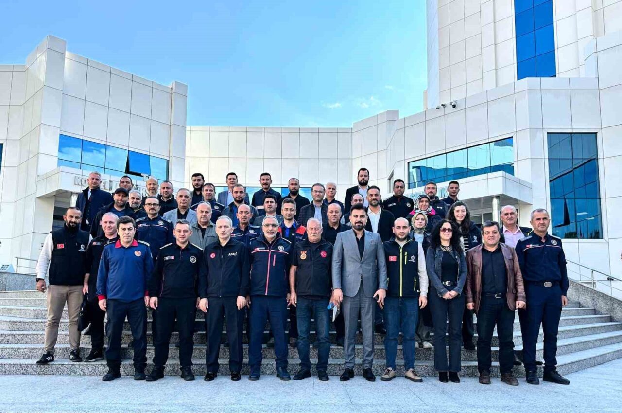 Kocaeli Afet Yangın Grubu, kasım ayında yapılacak Marmara Deprem Tatbikatı