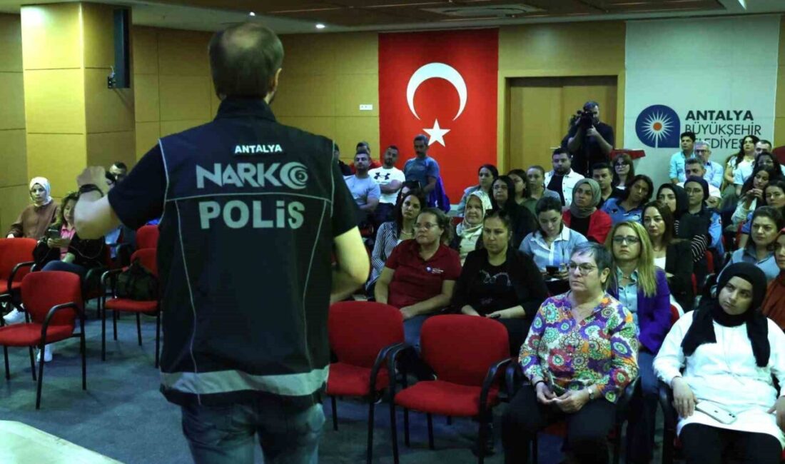 Antalya Büyükşehir Belediyesi, Antalya Narkotik Şube ile iş birliği yaparak