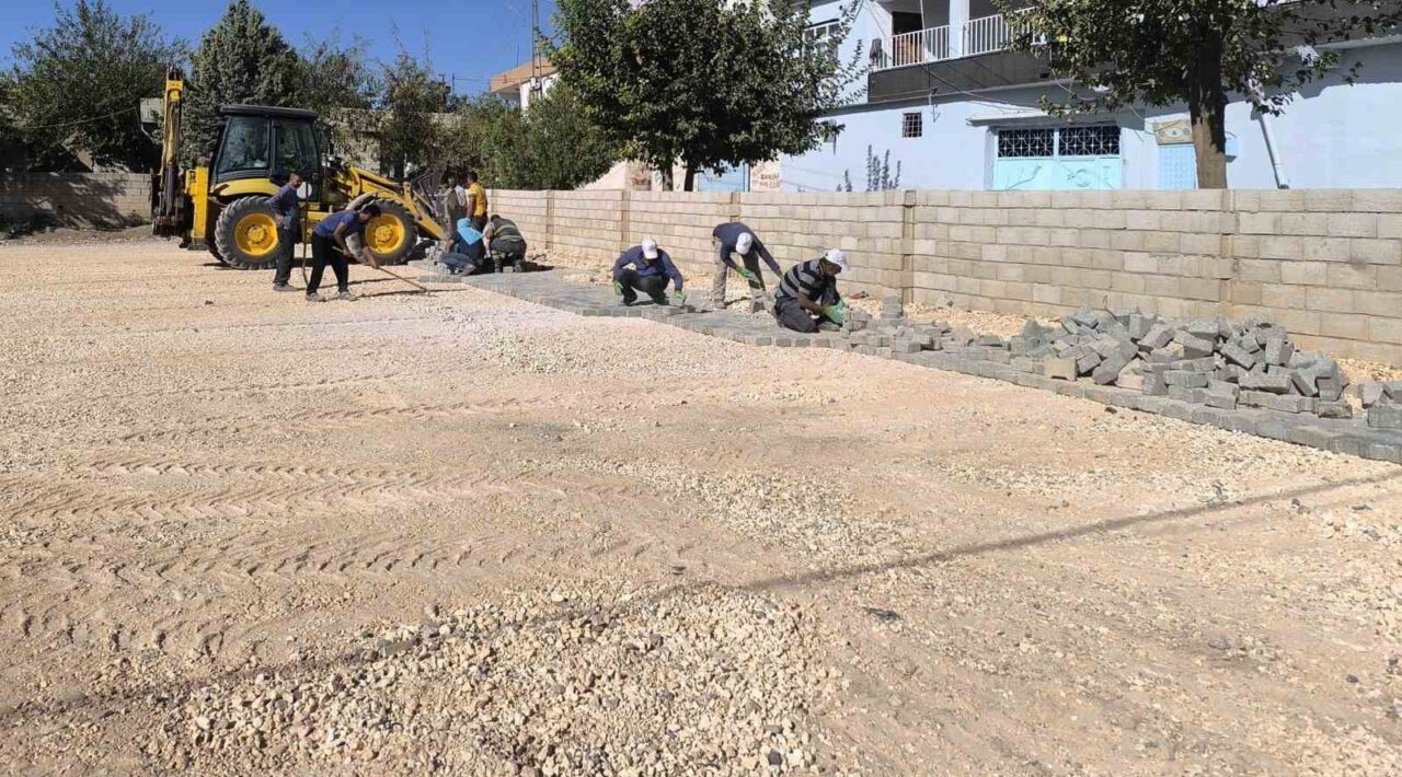 Gaziantep Büyükşehir Belediyesi, Kırsal Köklüce Mahallesi’nde Etkinlik ve Düğün Alanı İnşa Ediyor