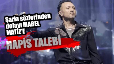 Şarkıcı Mabel Matiz hakkında, “Perperişan” adlı şarkısının sözlerinde müstehcen içerik