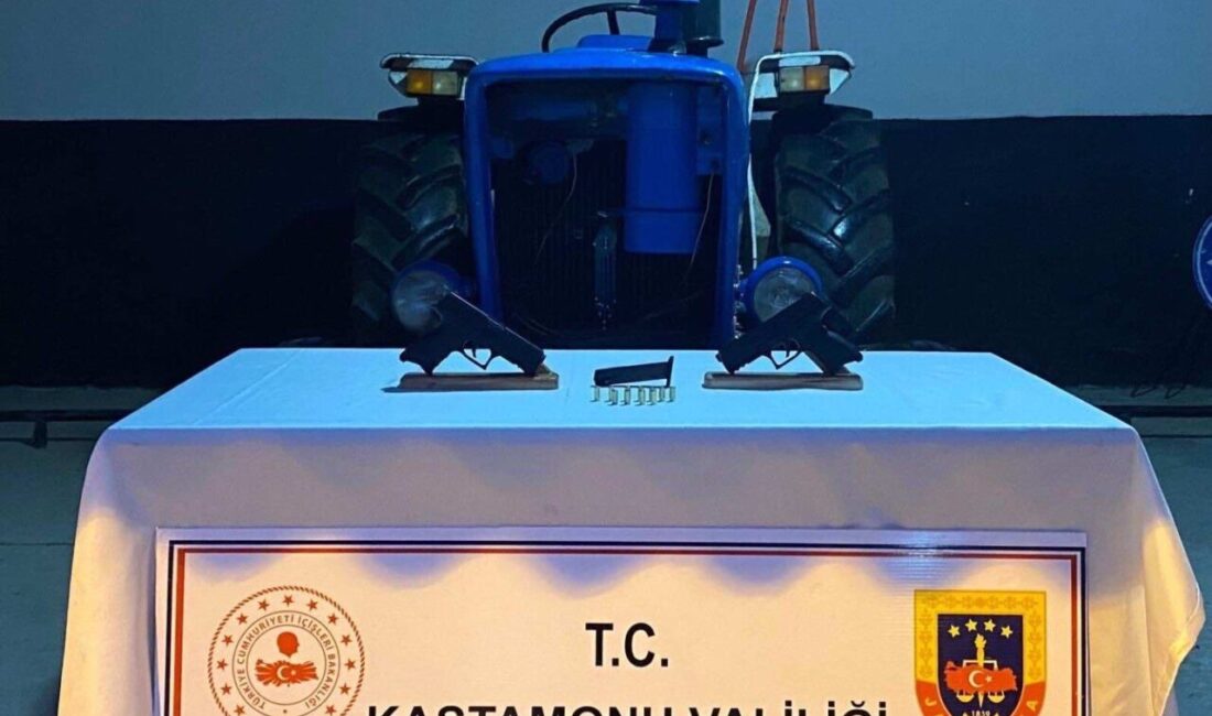Kastamonu'nun Taşköprü ilçesinde çalınan traktör, jandarma tarafından S.G.'ye ait bir