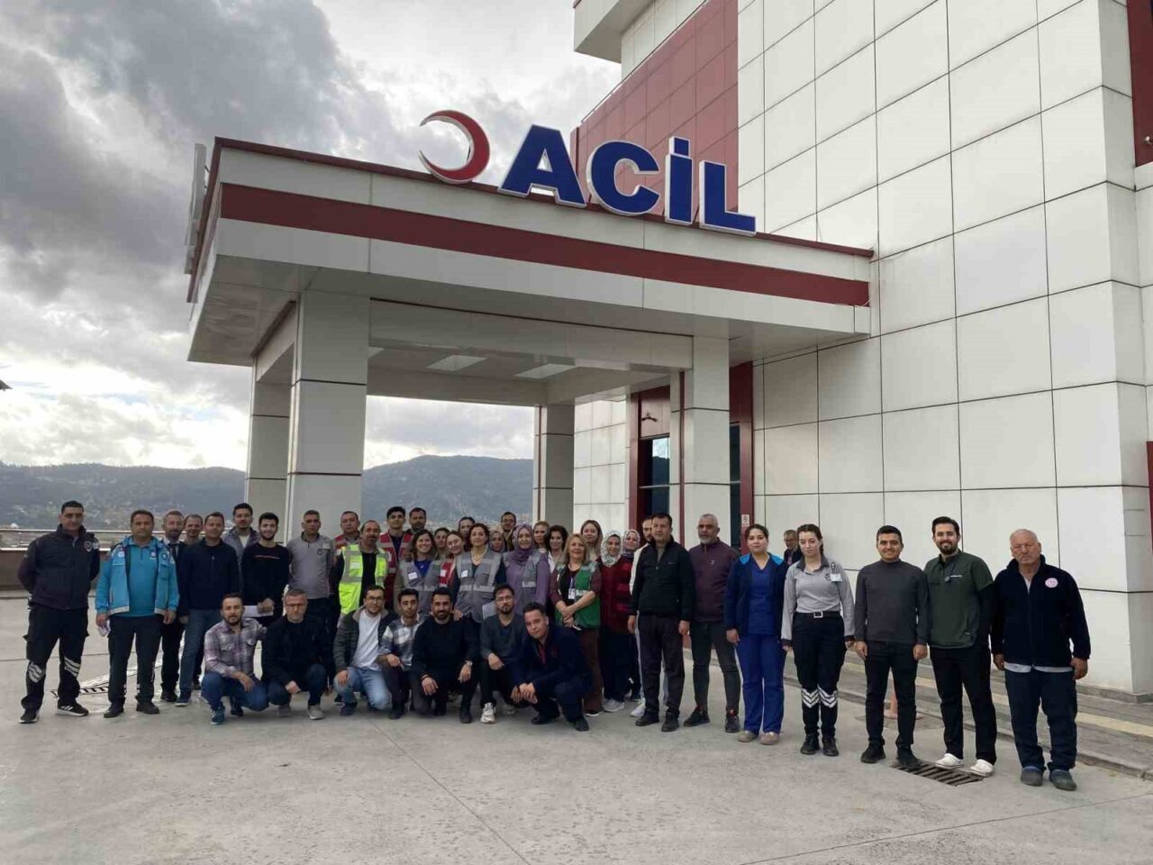 Çameli Devlet Hastanesi, acil durum hazırlıklarını güçlendirmek için HAP tatbikatı