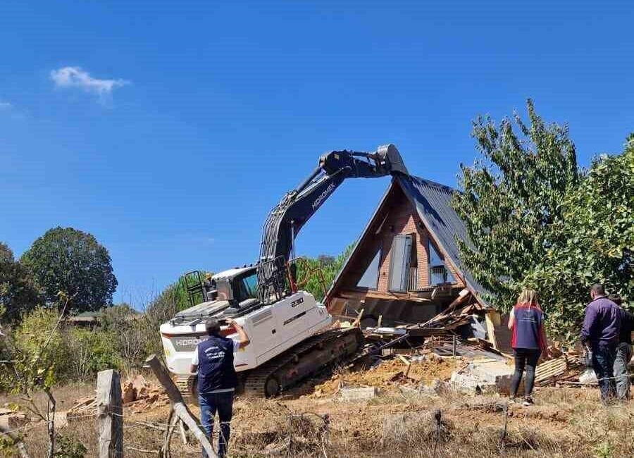 Çanakkale'de İl Özel İdaresi Yapı Kontrol Müdürlüğü, eylül ayında ruhsatsız