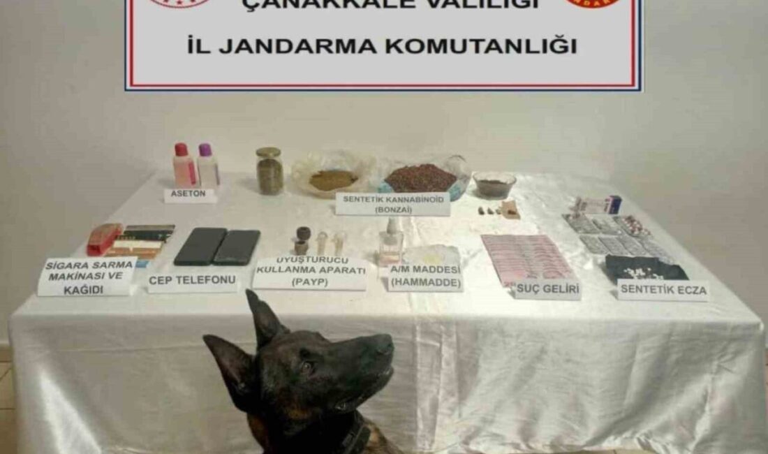 Çanakkale'de düzenlenen uyuşturucu operasyonlarında 17 şüpheli gözaltına alındı. 5 kişi