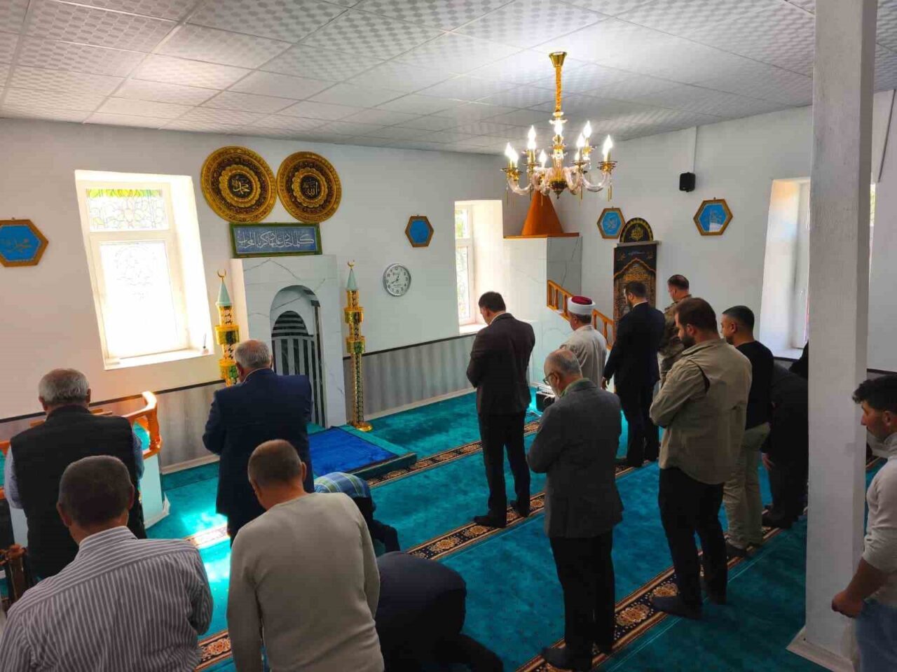 Aşağı Demirbük Köyü Camisi Yeniden İbadete Açıldı