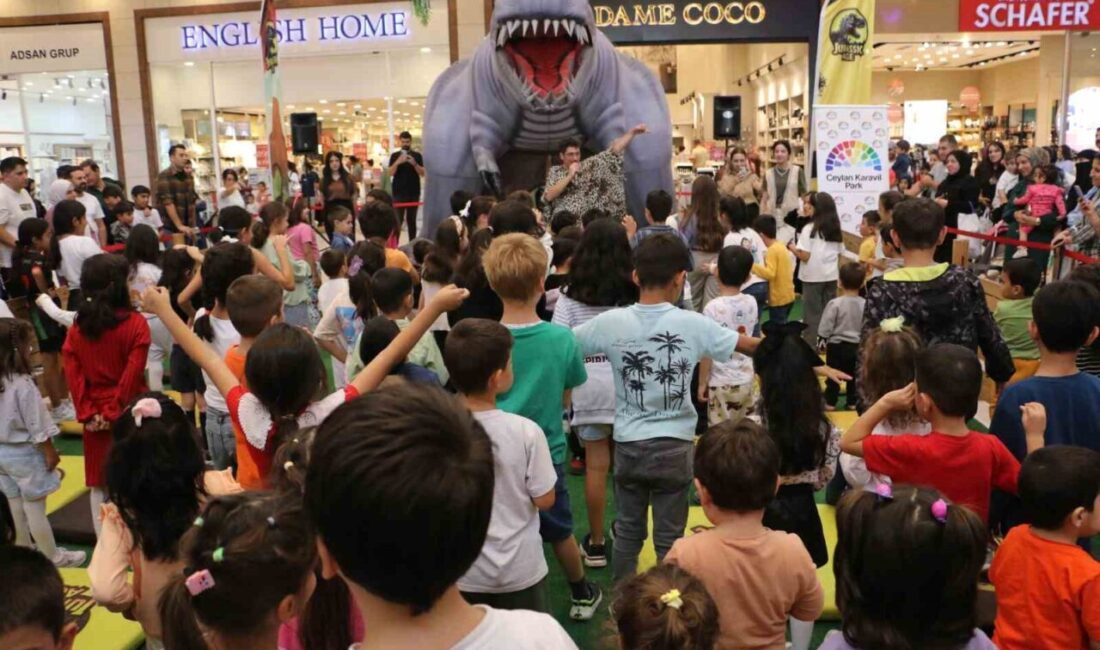 Ceylan Karavil Park Alışveriş Merkezi, 10-11-12 Ekim'de "Jurassic Age" temalı