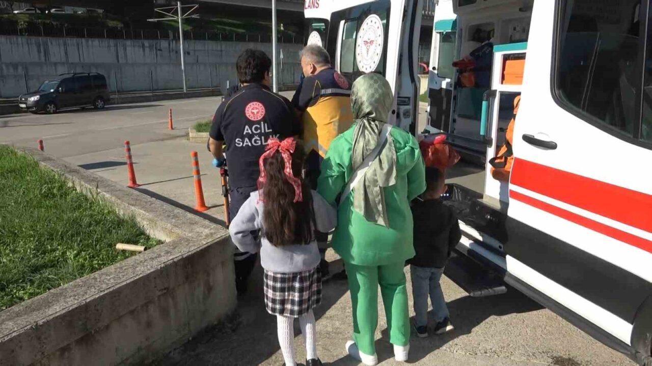 Samsun'da boşanmış bir çiftin çocuk tesliminde yeni eş Emrullah Carcur,
