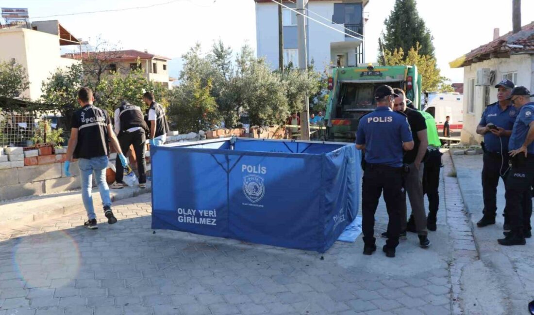 Denizli'nin Pamukkale ilçesinde, 63 yaşındaki Atiye Kabaklı, bahçeden evine dönerken
