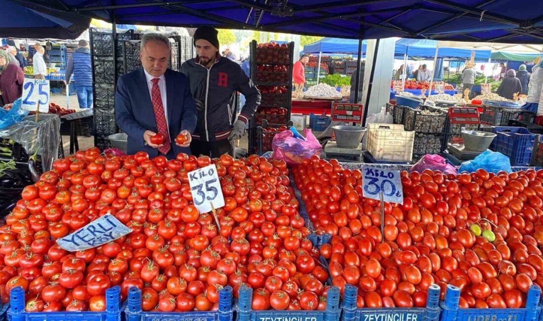 Çorum Belediyesi Zabıta Ekipleri Denetimlerini Sürdürüyor, Pazarlarda Güvenli Alışveriş Sağlanıyor Çorum Belediyesi, semt pazarlarında gıda güvenliğini artırmak için denetimlerini sürdürüyor.