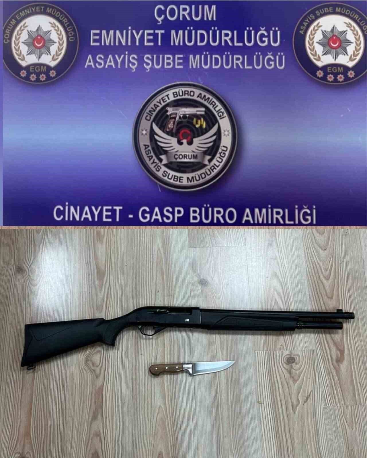 Çorum'da polis, 17-24 Ekim tarihleri arasında gerçekleştirdiği denetimlerde 5 aranan