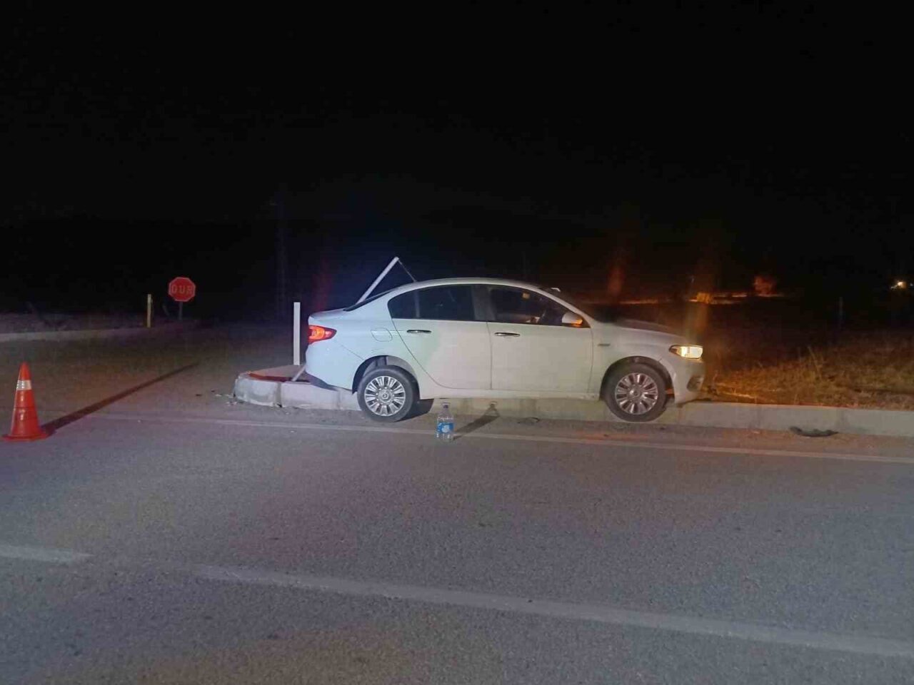 Çorum'un Alaca ilçesinde meydana gelen trafik kazasında, 66 ABK 306