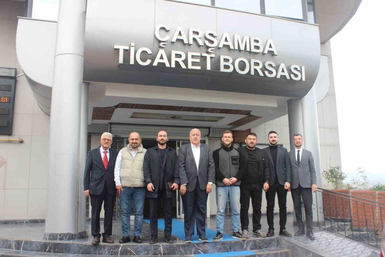 Çarşamba Ticaret Borsası Başkanı Kazım Yılmaz, bölge ticaretini güçlendirmek için