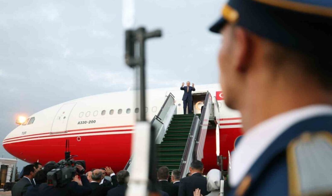 Cumhurbaşkanı Recep Tayyip Erdoğan, Azerbaycan'da gerçekleşen Türk Devletleri Teşkilatı Devlet