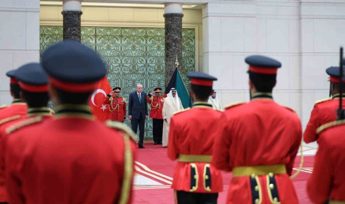 Cumhurbaşkanı Erdoğan, Kuveyt’te Resmi Törenle Karşılandı ve İkili Görüşmelere Geçti Cumhurbaşkanı Recep Tayyip Erdoğan, Kuveyt resmi ziyaretinde Kuveyt Emiri Meşal