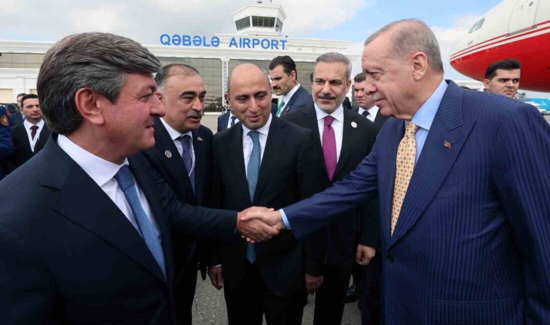 Cumhurbaşkanı Recep Tayyip Erdoğan, Azerbaycan'ın Gebele kentinde düzenlenen Türk Devletleri