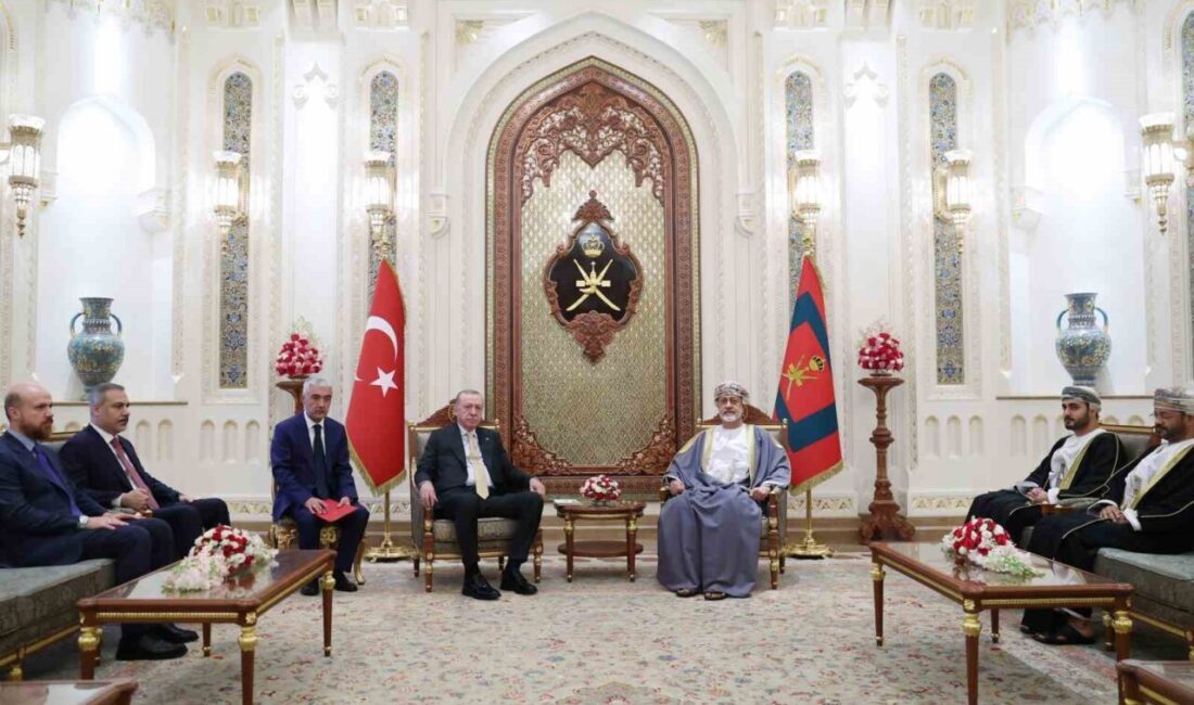 Cumhurbaşkanı Erdoğan, Umman Sultanı ile Önemli Bir Görüşme Gerçekleştirdi Cumhurbaşkanı Recep Tayyip Erdoğan, Umman'da Sultan Heysem bin Tarık ile