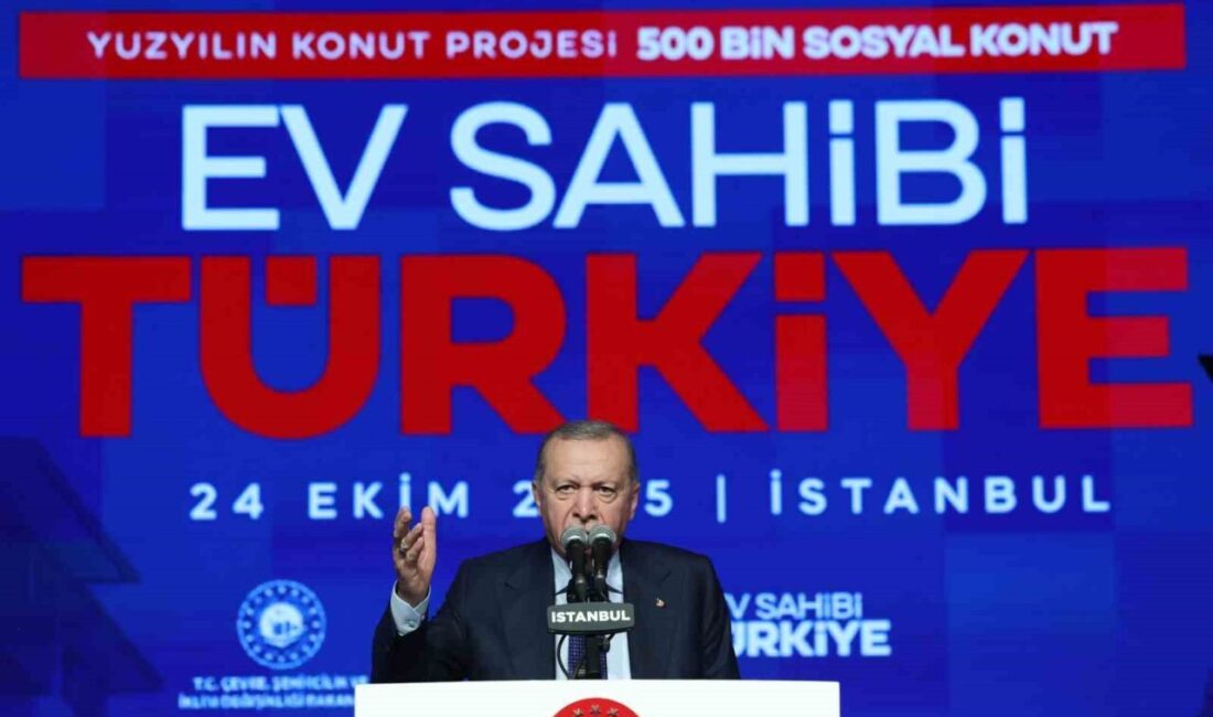 Cumhurbaşkanı Erdoğan, Yüzyılın Konut Projesi ile 500 bin yeni konut inşaatını duyurdu Cumhurbaşkanı Recep Tayyip Erdoğan, Yüzyılın Konut Projesi ile Türkiye genelinde