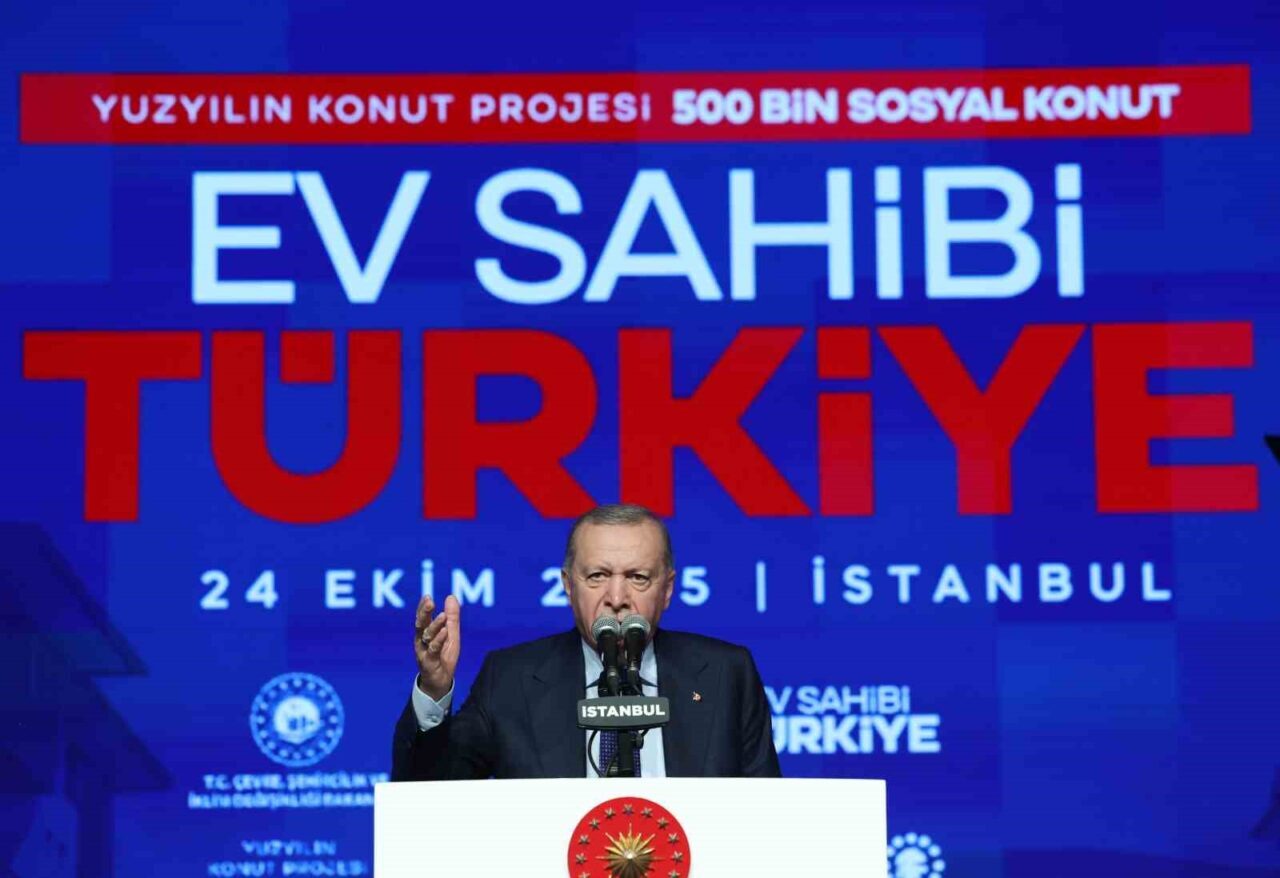 Cumhurbaşkanı Recep Tayyip Erdoğan, Yüzyılın Konut Projesi ile Türkiye genelinde